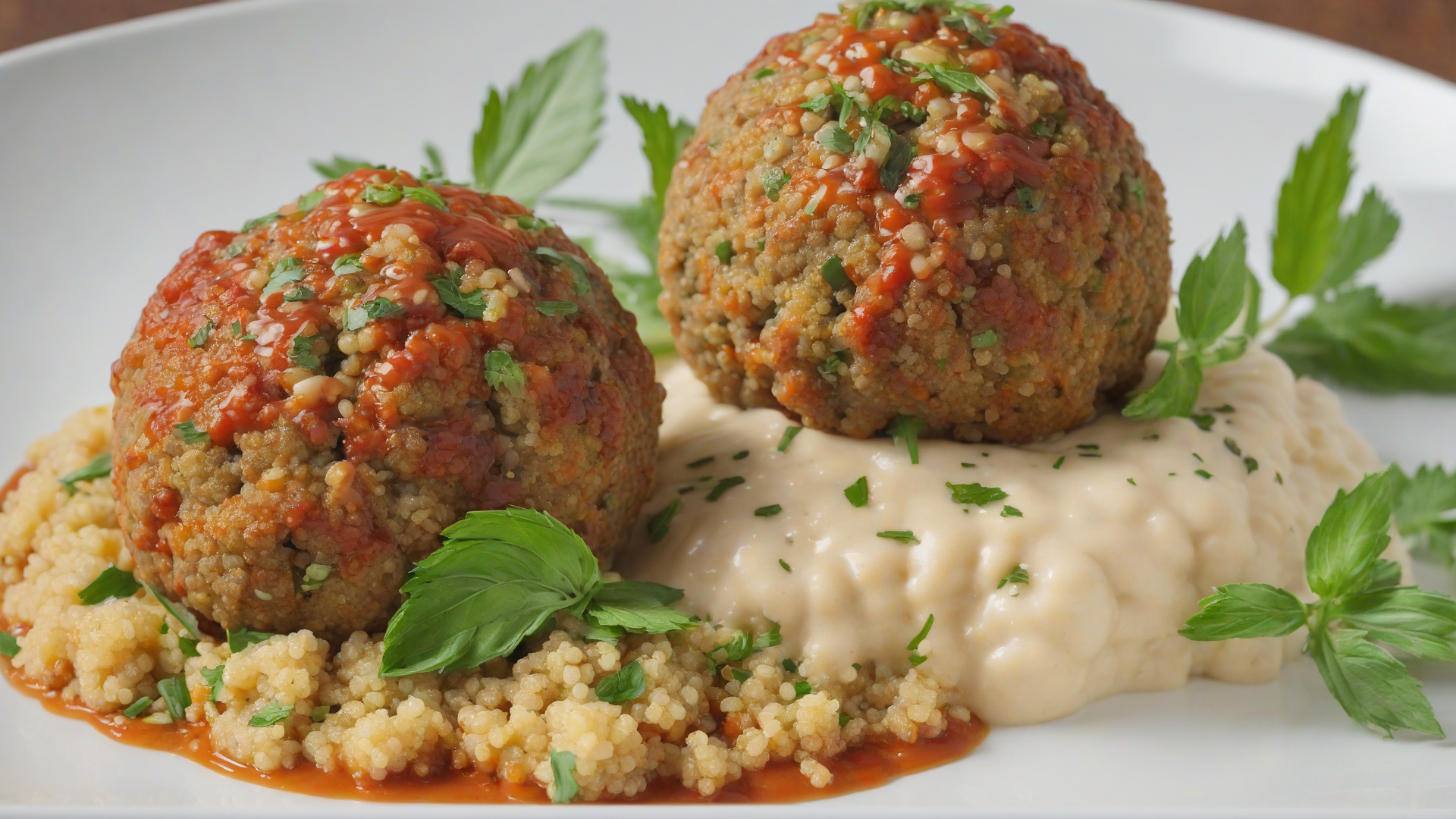 polpetta di quinoa